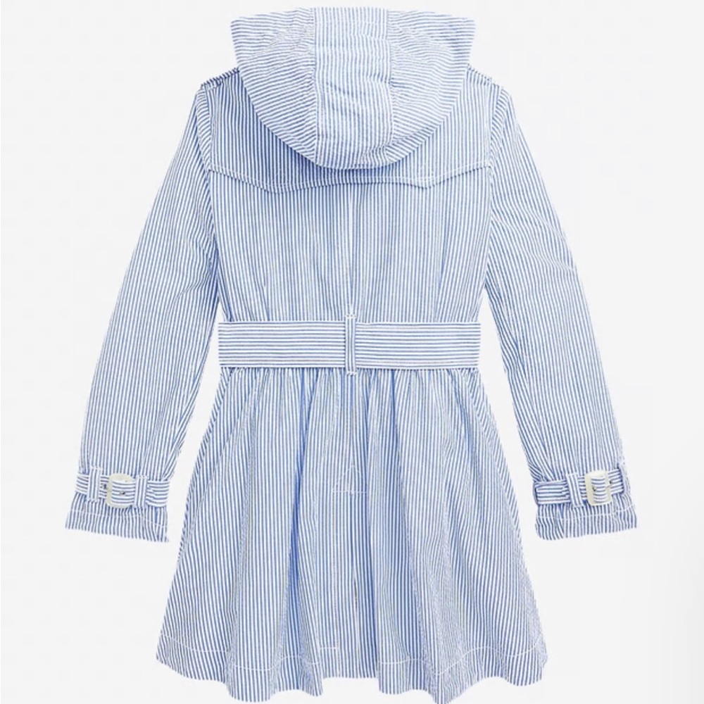 Polo by Ralph Lauren Seersucker Hooded Trench - Picture 4 of 12